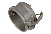 Алюминиевый камлок TITAN LOCK типа DC серия "EcoLine", заглушка для ниппеля 3", TL300DCAL-EL