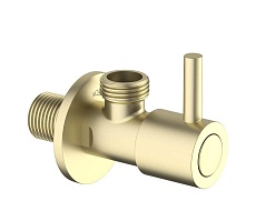 Шланговое подключение Aquatek AQ2451BG шлифованное золото