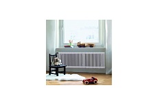 Трубчатый радиатор Zehnder Charleston 3037/18/№1270/RAL 9016, 3/4