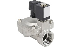 Электромагнитный клапан DN.ru VS2W-401E-PU-NC Ду32 Ру10 сталь, пилотный EPDM 24В DC D130-01536
