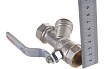 Шаровой кран СТМ СТАНДАРТ 3/4", с фильтром, рычаг CWFFF034
