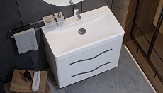 Мебель для ванной Velvex Jill 80 см белый матовый