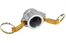 Камлок соединение типа DC (0.5&quot;; заглушка для ниппеля; алюминий) TITAN LOCK TL50DCAL