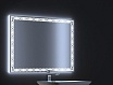 Зеркало De Aqua Тренд 140x75 см, с подсветкой