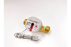 Счетчик горячей воды Ителма (IP68, Ду=20мм, L=130мм, Qном=2,5 м3/ч, импульсный выход ГЕРКОН, класс защиты от пыли и влаги IP68) WFW24.E130-0-R-L-10-IP68