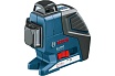 Линейный лазерный нивелир Bosch GLL 3-80 P + BM1 новый в L-Boxx 0.601.063.309
