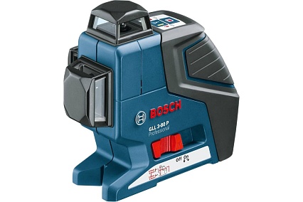 Линейный лазерный нивелир Bosch GLL 3-80 P + BM1 новый в L-Boxx 0.601.063.309