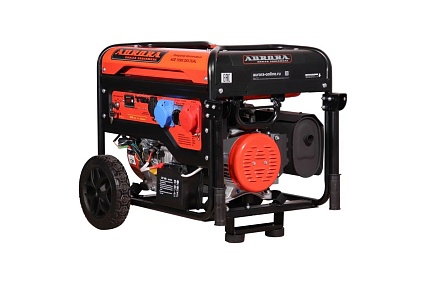 Генератор Aurora AGE 10500 DSX DUAL 380 В, 8.5 кВт, 220 В-8.5 кВт, электростартер, счетчик 35860