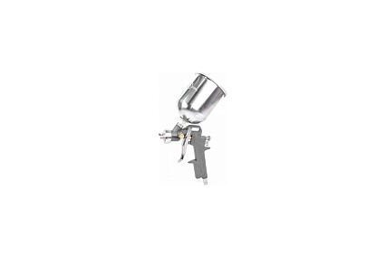 Пневматический краскопульт Intertool HP, форсунка 1.5 мм, бачок 600мл PT-0205