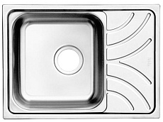 Кухонная мойка Iddis Arro ARR60SDi77 60.5 см без отверстий, сатин