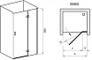 Душевая дверь Ravak Smartline SMSD2-90 B-R