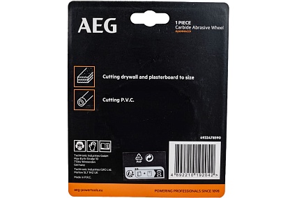 Диск карбидный AAKMMAC01 (76х10х1 мм) для отрезной машины AEG 4932478590
