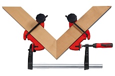 Система угловых струбцин BESSEY для углов 22,5 град., 30 град., 45 град. и 60 град. BE-MCX