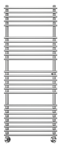 Полотенцесушитель водяной Terminus Ватра П25 500x1400, 4670078530578