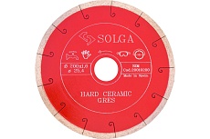 Диск алмазный сплошной (200х25,4 мм) HARD CERAMICS Solga Diamant 20010200
