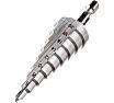 Сверло ступенчатое по металлу (9 ступеней; 4-20 мм; HSS) Makita D-40098