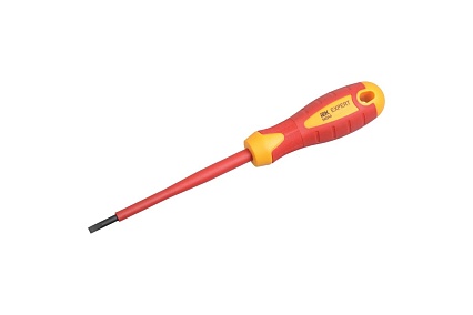Шлицевая отвертка IEK EXPERT 2,5х0,4х75мм 1000В TSC-2SL-275