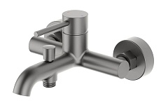 Смеситель для ванны Aquatek Европа AQ1340BGM оружейная сталь