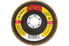 Круг шлифовальный лепестковый торцевой (125х22 мм; электрокорунд А40П) Messer 03-07-140