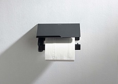 Держатель туалетной бумаги Aquatek Либра AQ4929MB черный матовый