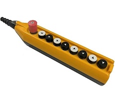 1 скоростной пульт управления с аварийной кнопкой EMAS с ключом PV9EA30B2222