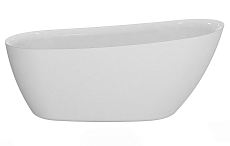 Акриловая ванна AQUAme AQM3503GW 167x75 см белый глянец