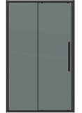 Душевая дверь Grossman Cosmo 100x195 тонированное, черный матовый 100.K33.02.100.21.10