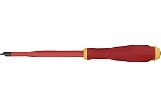 Диэлектрическая отвертка Felo SL 6,5х1,2, E-Slim Ergonic 41396590
