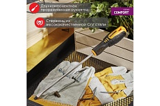 Шлицевая отвертка Rexant SL 3х150 мм, двухкомпонентная рукоятка 12-6422