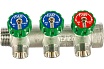 Регулируемый коллектор с 3 отводами FAR 1" М24х19 FK 3850 C1