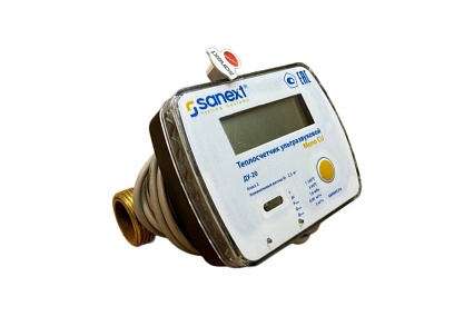 Теплосчетчик Sanext Mono CU Ду 20 мм, 2,5 м3/ч, обратный, трубопровод, M-BUS 5757