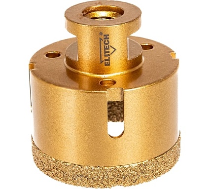Коронка алмазная (60 мм; М14) Elitech 1820.122700