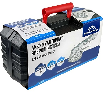 Аккумуляторная виброприсоска для укладки плитки Vertextools V07-3