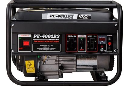 Бензиновый генератор Eco PE-4001RS Black Edition EC1565-1