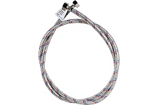 Гибкая подводка для воды Gigant с оплеткой из нержавеющей стали, 1/2"х150 см, г/г P-150-GG