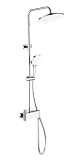 Душевая стойка Wonzon&Woghand Muse Corno WW-B3110-CR термостат, хром