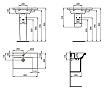 Раковина Ideal Standard Connect Space 60 см