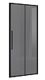 Душевая дверь Niagara Nova 110x195 тонированное, черный матовый NG-85-11TB