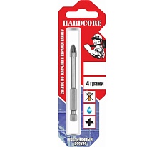 Сверло по керамограниту и керамической плитке (8 мм; 4 грани) Hardcore 151008