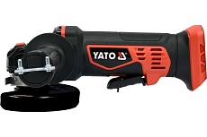 Аккумуляторная углошлифмашина Yato 18 В, без АКБ и ЗУ YT-82827