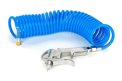 Пистолет для продувки со шлангом TopAuto 5.5 м, с фитингом 8 мм HH-090-SET-8mm