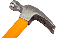 Молоток-гвоздодер Deko HT12, 500 г. 065-0905