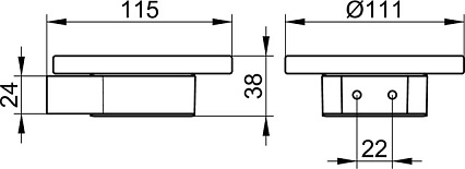 Мыльница Keuco Plan 14955019000