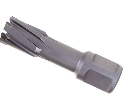 Сверло корончатое HM по металлу (18х35/73 мм; Weldon 19) D.BOR CD-HM-035-018-W