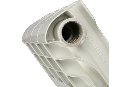Биметаллический радиатор Rommer Profi BM 350 BI350-80-80-130 12 секций RAL9016 86633