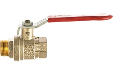 Шаровой кран RUB 3/4&quot; DN20 PN40, ВР-НР, серия MILANO (S.90), ручка S90E20