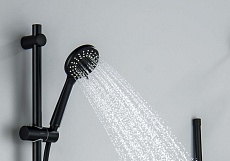 Душевой гарнитур Aquatek Бетта AQ2015MB черный матовый