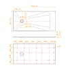 Поддон для душа RGW TSS-W 170x80 стеклокомпозит, белый 553502817-01