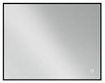 Зеркало Vincea VLM-3VN120B 120x80 см, сенсорный выключатель и диммер, черный