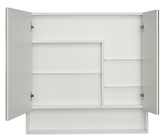 Зеркальный шкаф Акватон Сканди 90 см белый, 1A252302SD010